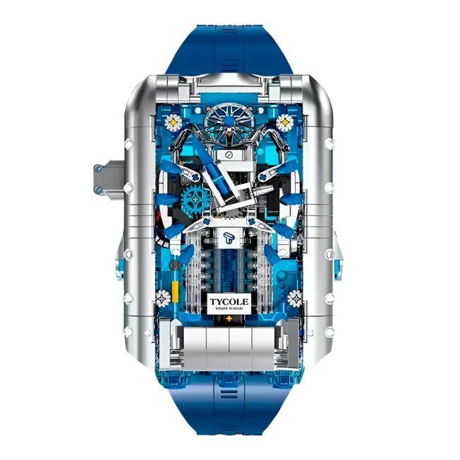 годинник із блоків