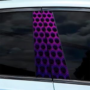 наклейка на стойку авто