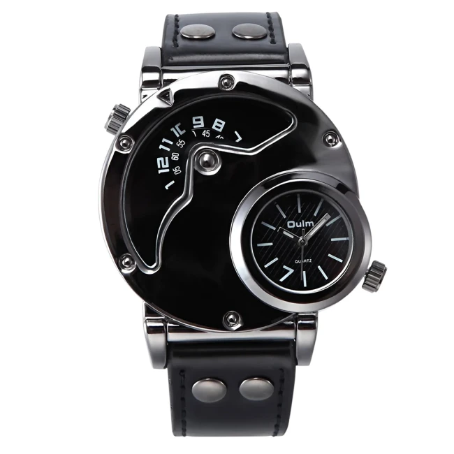 чоловічий годинник з комбінованим циферблатом,