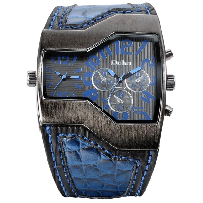 наручные часы с двумя циферблатами,