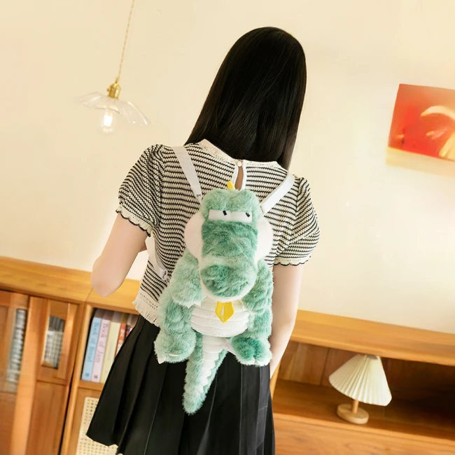 пушистый рюкзак,