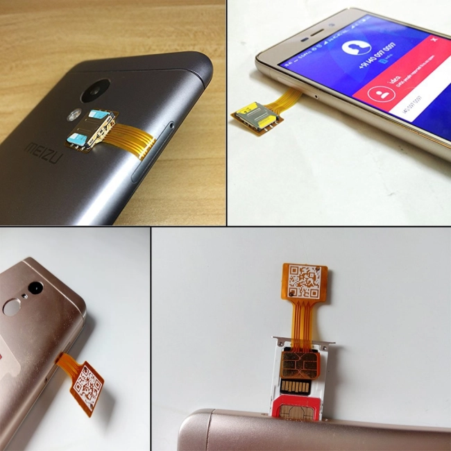 адаптер для 2 сим карт