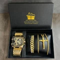 мужской набор с часами,