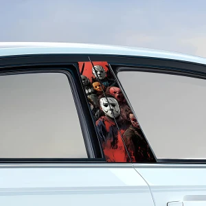 наклейки на стойки дверей