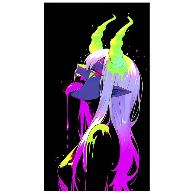 аниме наклейка на машину