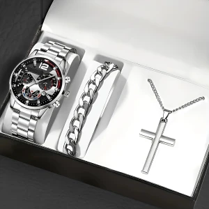 мужской набор с часами