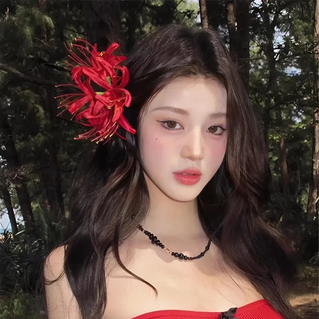 заколка квітка