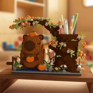 Конструктор органайзер для ручек с Капибарой органайзер для ручек