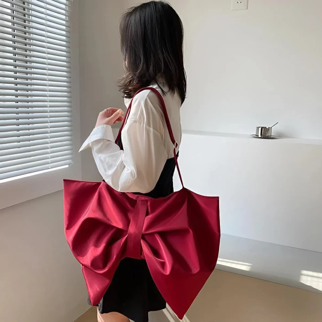 сумка з бантом