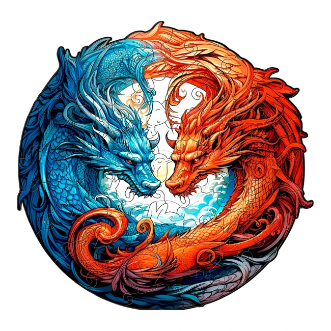 пазл из дерева