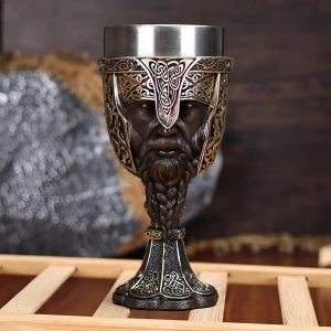 3Д кубок-бокал с викингом кубок-бокал
