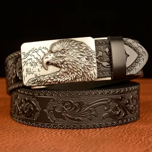 Мужской ремень Орел с автоматической пряжкой мужской ремень
