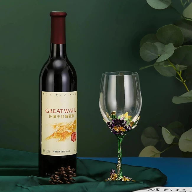 бокал с 3д узором