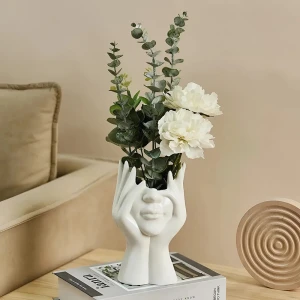 Настільне 3Д кашпо у вигляді обличчя 3д кашпо