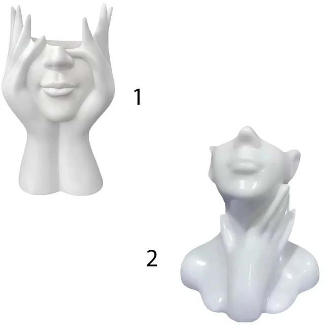 кашпо-обличчя