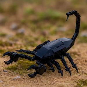Игрушка-скорпион из конструктора игрушка-скорпион