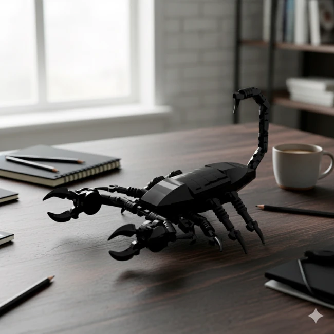 скорпион из конструктора