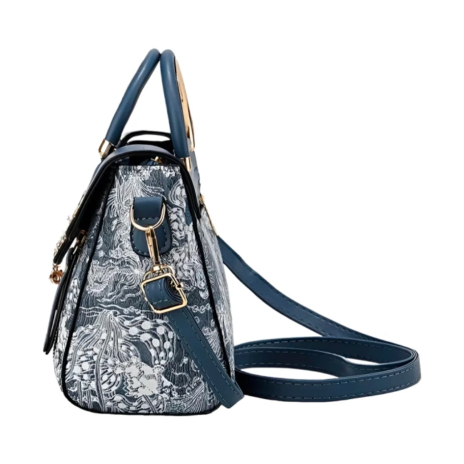 сумка с ремешком и ручками