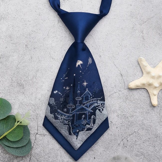 короткий галстук