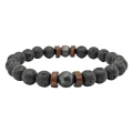 браслет из вулканического камня