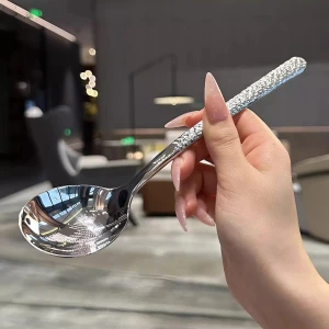 Набір столові ложки з різьбленою ручкою 5 шт столові ложки