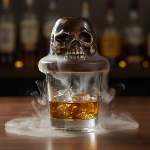 Смокер для коктейлей в виде черепа смокер для коктейлей
