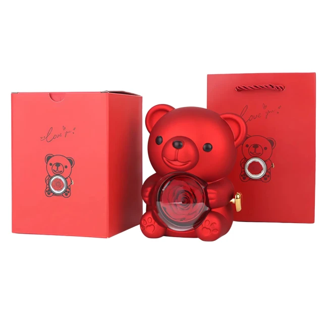 коробка для украшения мишка