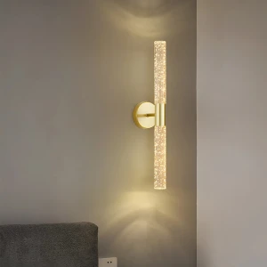 Цилиндрический LED светильник с пузырьками на стену светильник с пузырьками