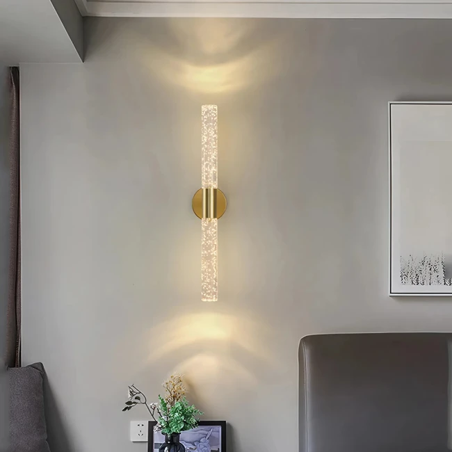 настенный светильник с пузырями