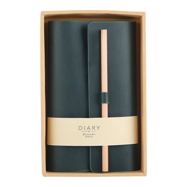 блокнот з олівцем