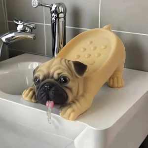 3Д тримач для мила Мопс тримач для мила