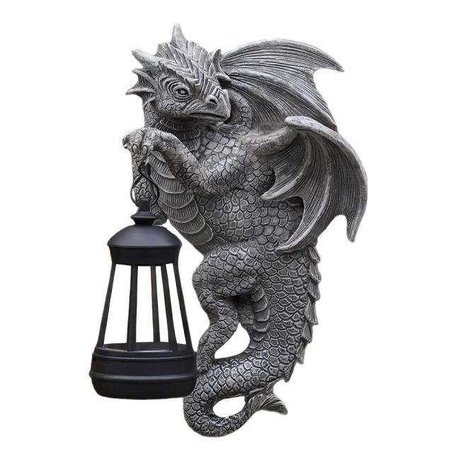 скульптура дракона
