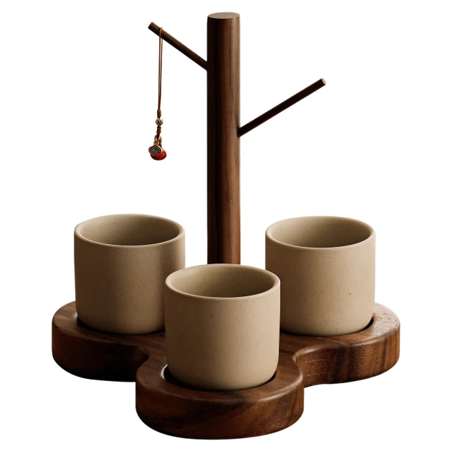 чашки з підставкою