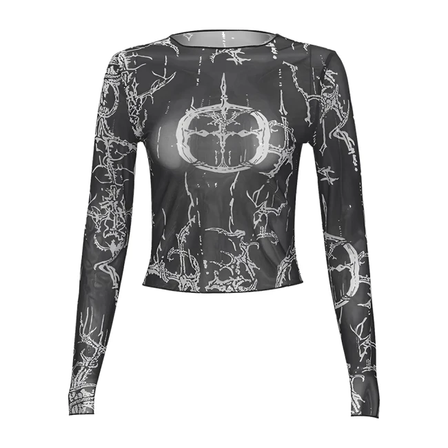 кофта в сетку