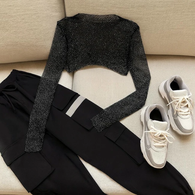 сітчастий топ