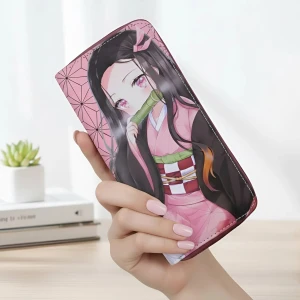 Кошелек на молнии с аниме Клинок, рассекающий демонов кошелек на молнии