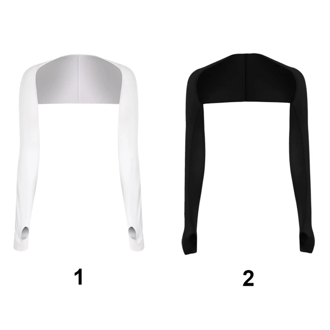 накидка с длинным рукавом