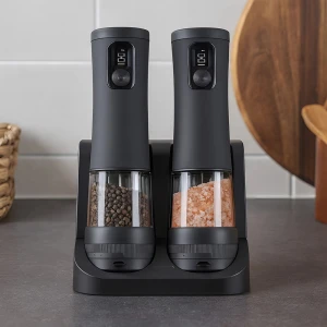 Электрические мельницы для соли и перца с подставкой электрические мельницы