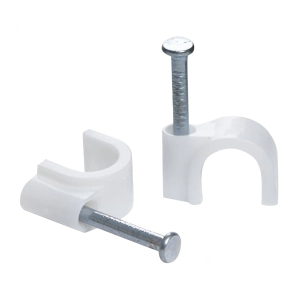 скоби для кріплення кабелю до стіни