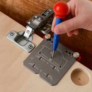 Набор шаблон для петель со сверлами шаблон для петель