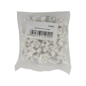 Крепеж для кабеля к стене, потолку, паркету (5 мм, 100 шт) крепеж для кабеля