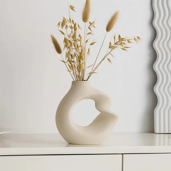 керамическая ваза