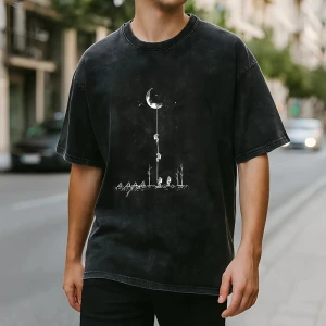 Унисекс футболка с принтом oversize футболка с принтом