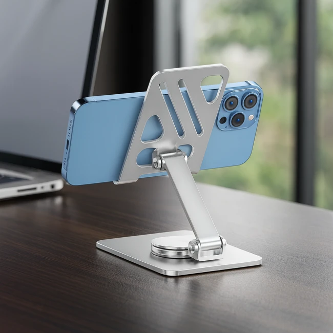 поворотный держатель телефона