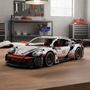 Набір конструктора спорткар Porsche 911 RSR набір конструктора