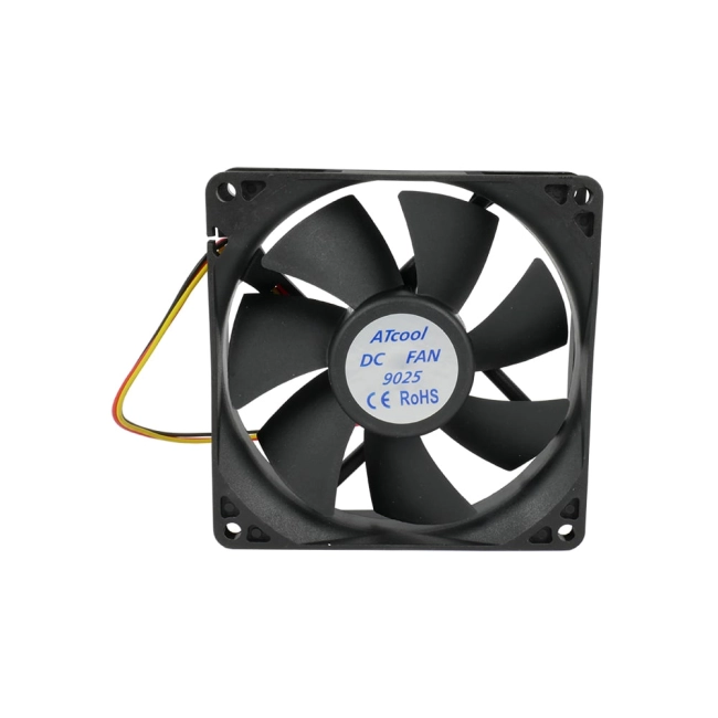 вентилятор 92х92х25 12в