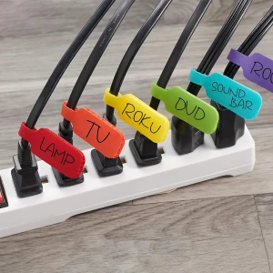 Этикетки для кабелей на липучке (40 шт) этикетки для кабелей