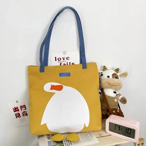 Сумка-шопер з принтом Гусак сумка-шопер