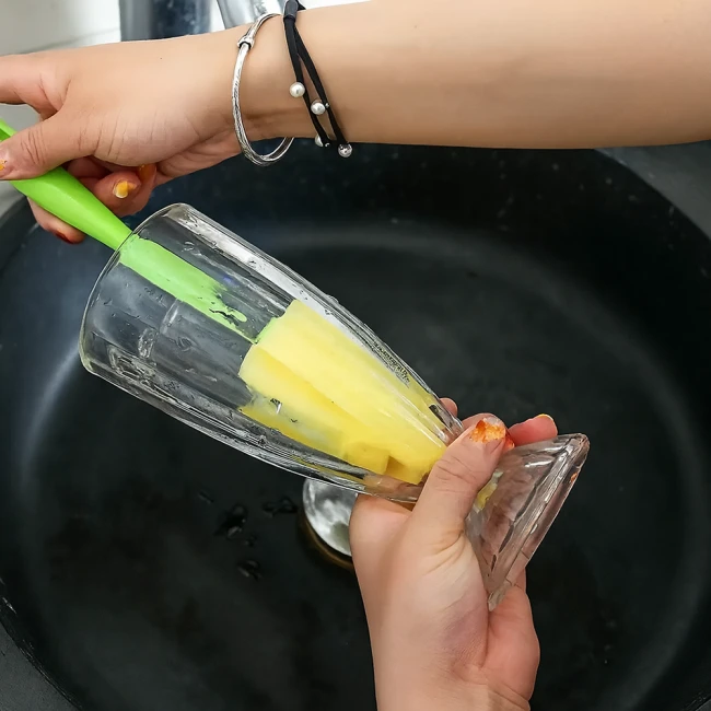 губка у вигляді квітки