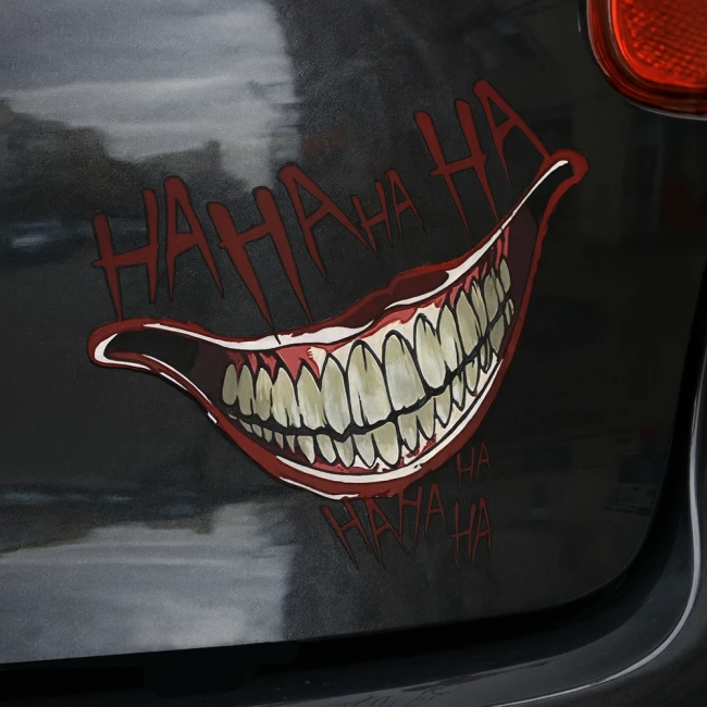 наклейка джокер на авто